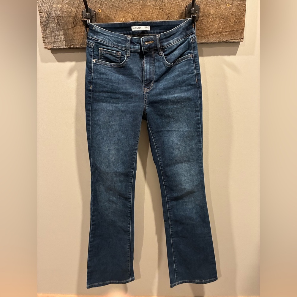 Nine West Women's Bootcut Jeans in Deep Blue Women’s Size 4